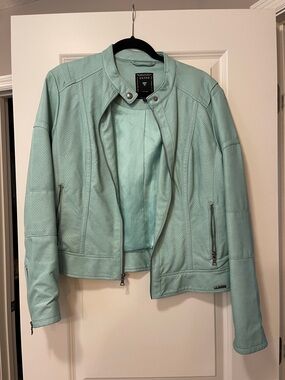 GUESS SeaFoam XL Moto Jacket